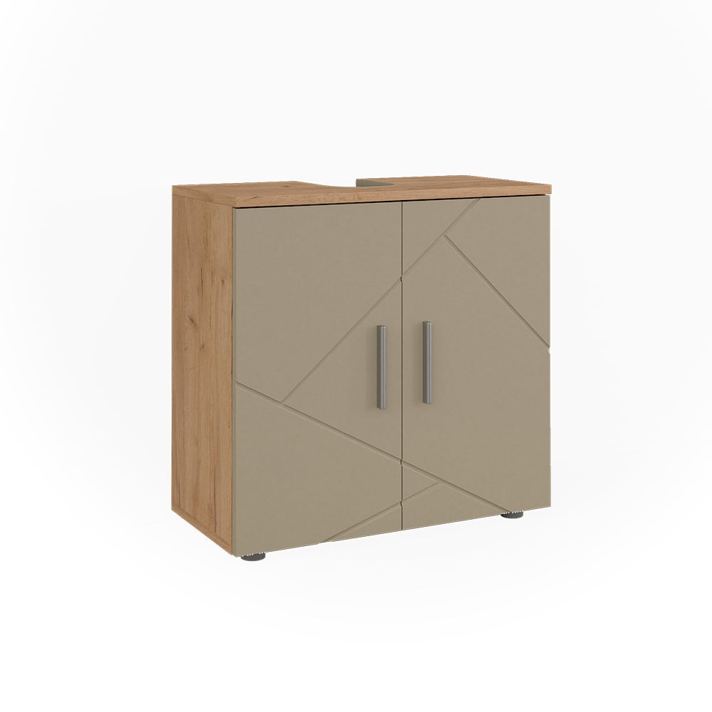 Vicco Szafka pod umywalkę Irma, Złoty dąb energetyczny, 60 x 59 cm
