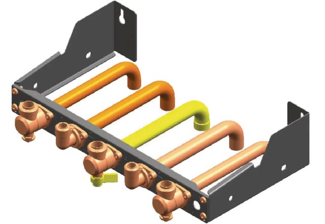 DOS GB5/1 - Dosseret standard 1ère installation pour chaudière avec ballon