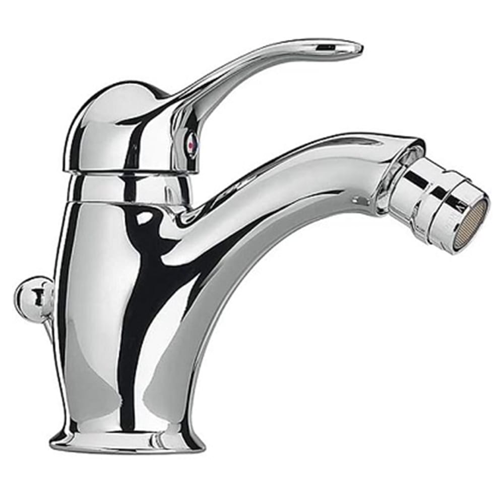 Rubinetto Bidet Monoleva Oro Lucido - Con Rompigetto Girevole - Foto 5