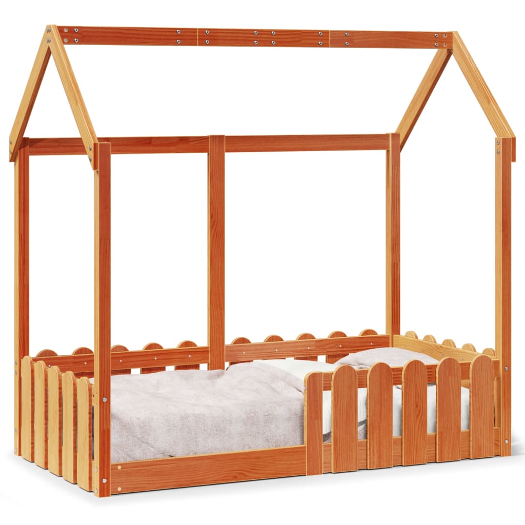 Lit enfant | Lit simple | Cadre de lit d'enfants forme de maison ...