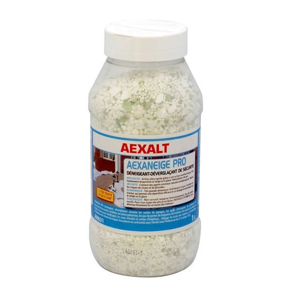 Boîtes de 1 L Déneigeant et déverglaçant de sécurité AEXANEIGE PRO Aexalt