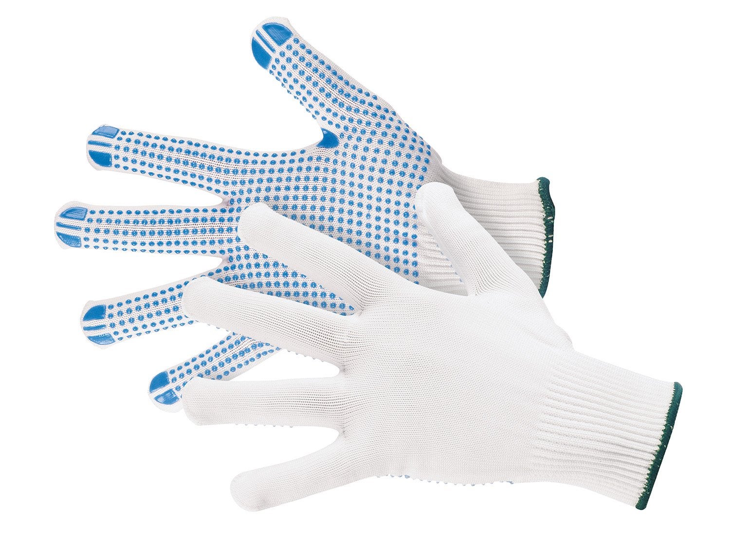 Jah 5070 - Guanti da maglia in nylon, 12 paia, misura 11, colore