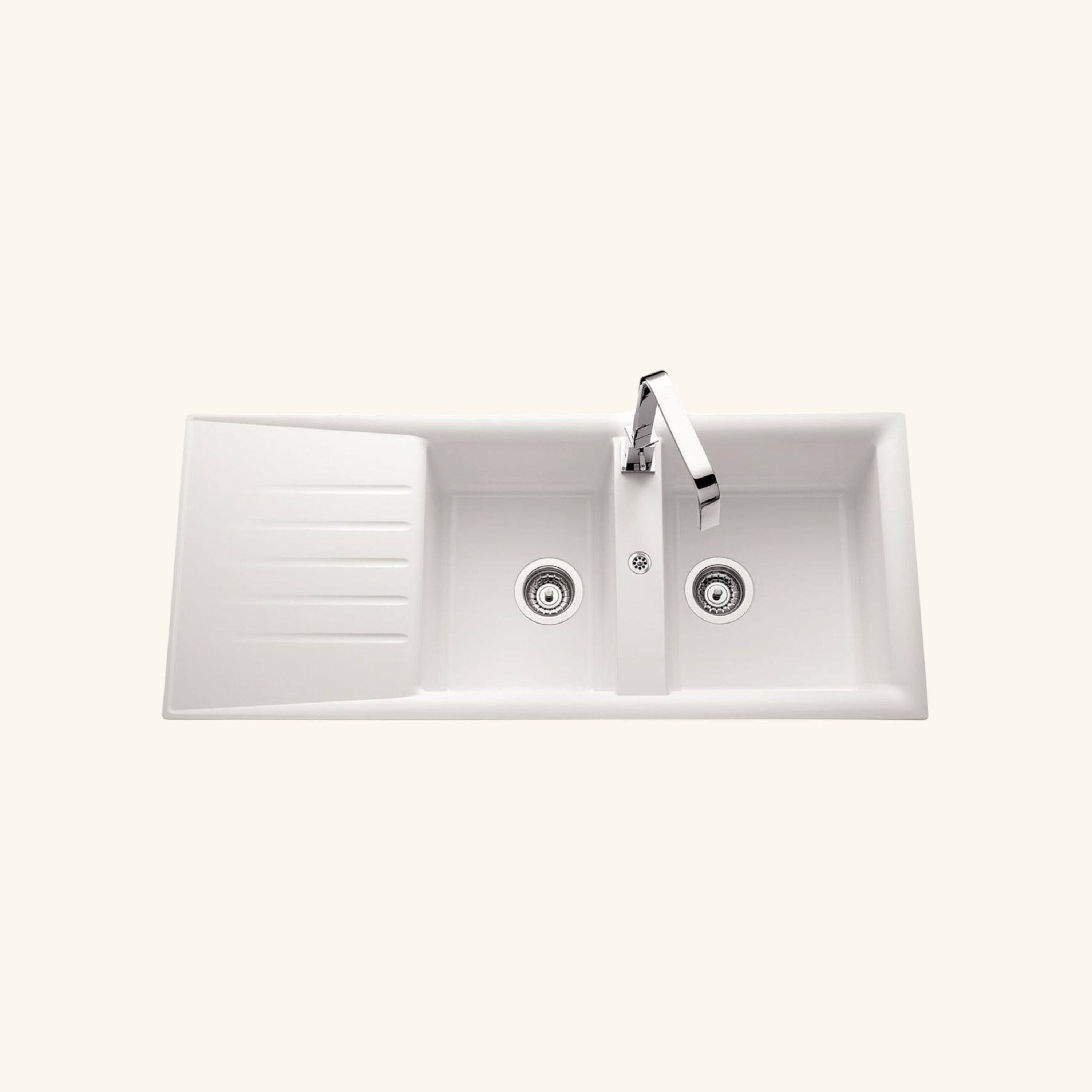 Évier résine blanc Ewi EMERAUDE 2 bacs 1 égouttoir Leroy Merlin — free download