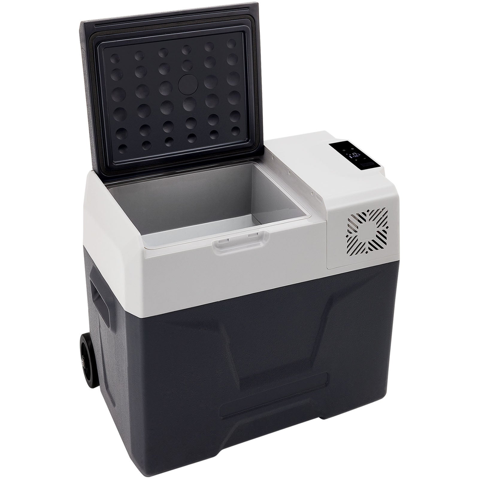 Réfrigérateur voiture SucceBuy 50L / 52,8QT,congélateur portable -4℉ à 68℉,zone unique avec roues et poignée,refroidisseur pour camping extérieur - 3