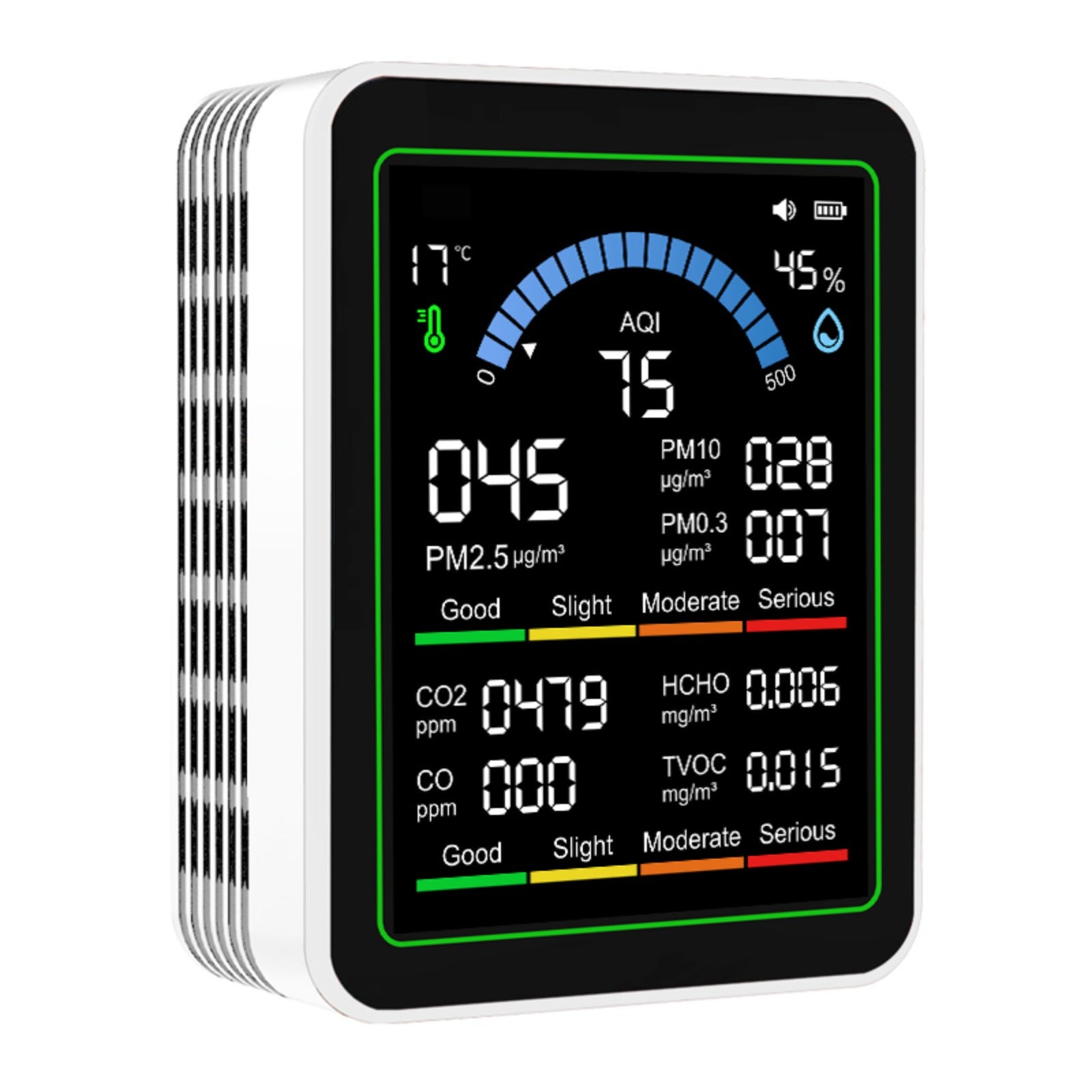 Article: 10-in-1 Testeur de climatisation Écran couleur TFT 2.8 pouces ...