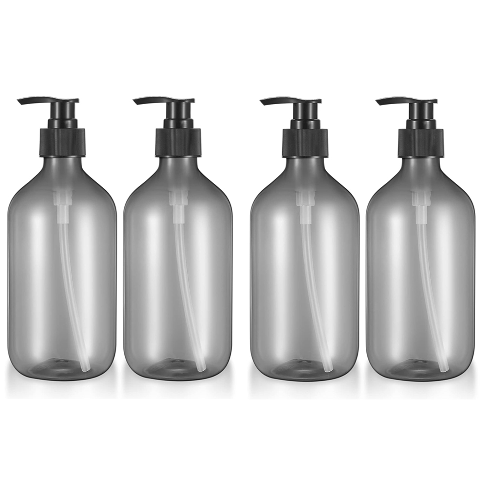 Juego de 4 botellas vacías rellenables de 500 ml con dosificador ...