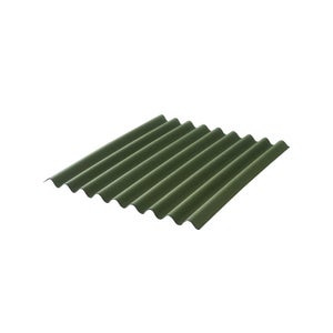 Tegole Bituminose Hexagonal Rock H516GREEN Per Tetti Casetta Giardino - Copertura Verde M516