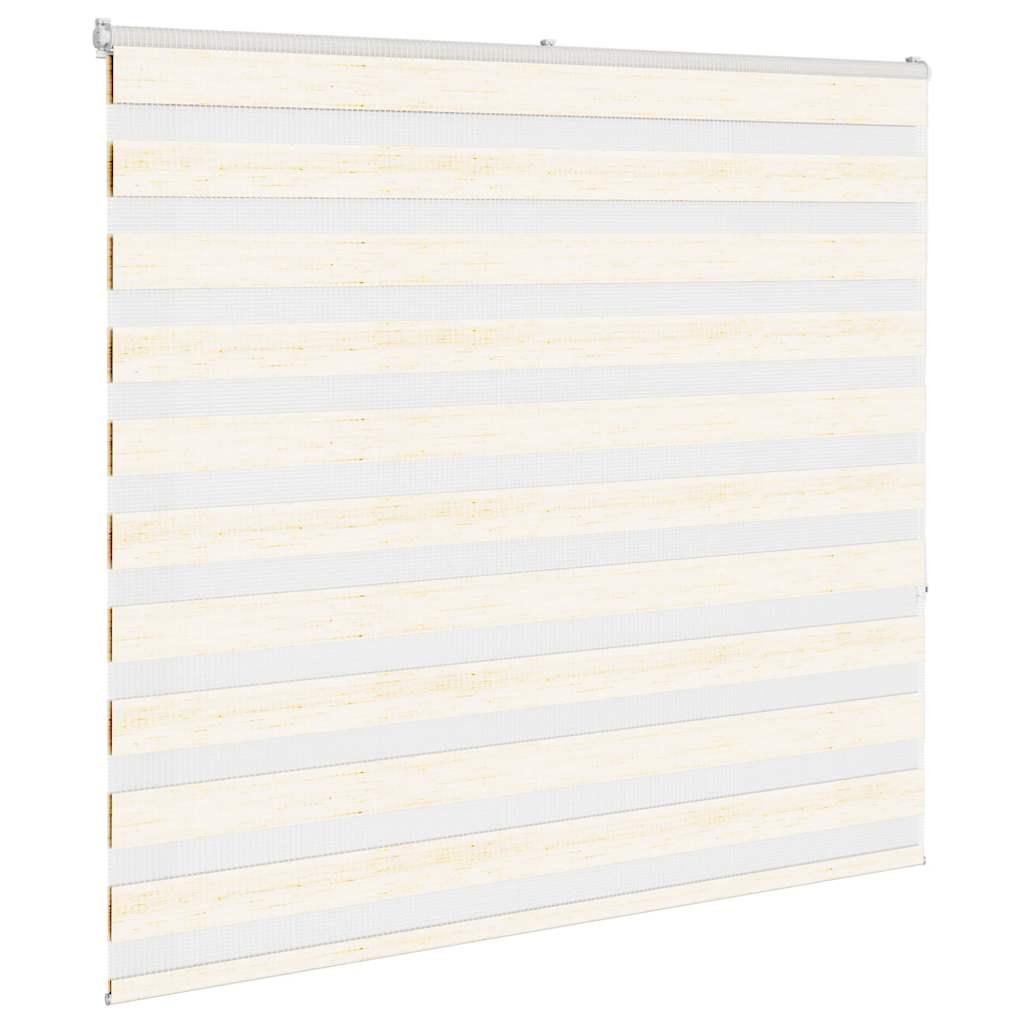 Estor cebra de tejido de poliéster beige mármol, ancho 150,9 cm - 3