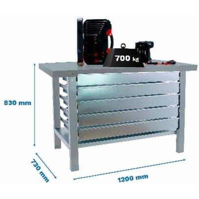 SIMONWORK BT6 PRO METAL 5BOX 1200 GRIGIO