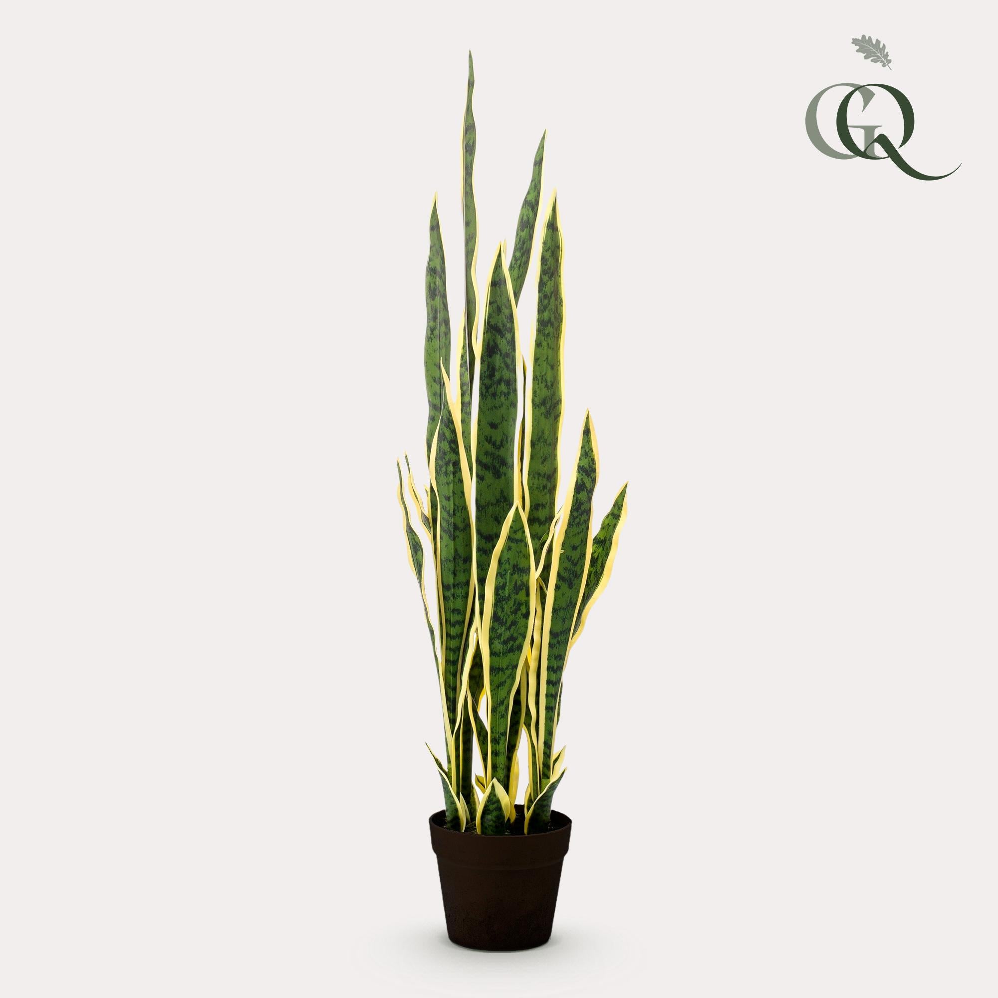 Roślina sztuczna Sanseveria Trifasciata 97 cm – Vrouwentong realistyczna