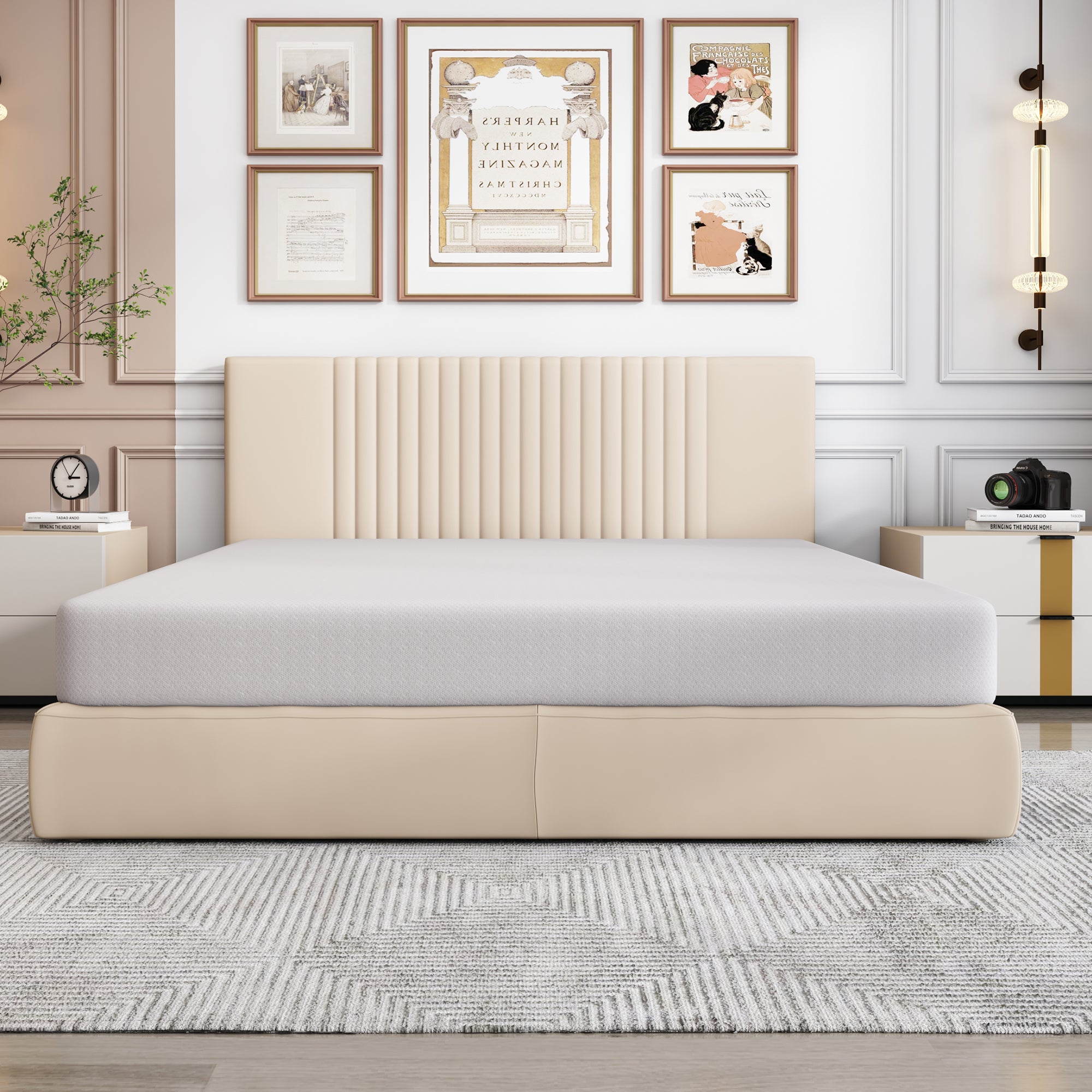 Ergonomiczny materac - 140 X 200 cm - Antypoślizgowy - Odporny i oddychający - Certyfikat Oeko-Tex