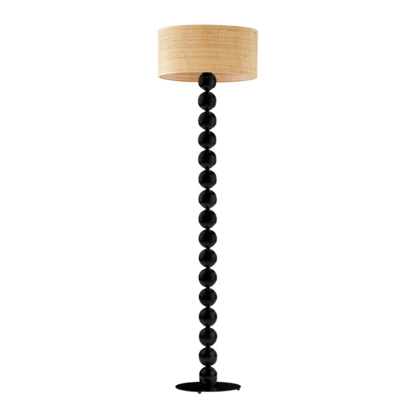 Lampa stojąca podłogowa z abażurem walec BUBBLE