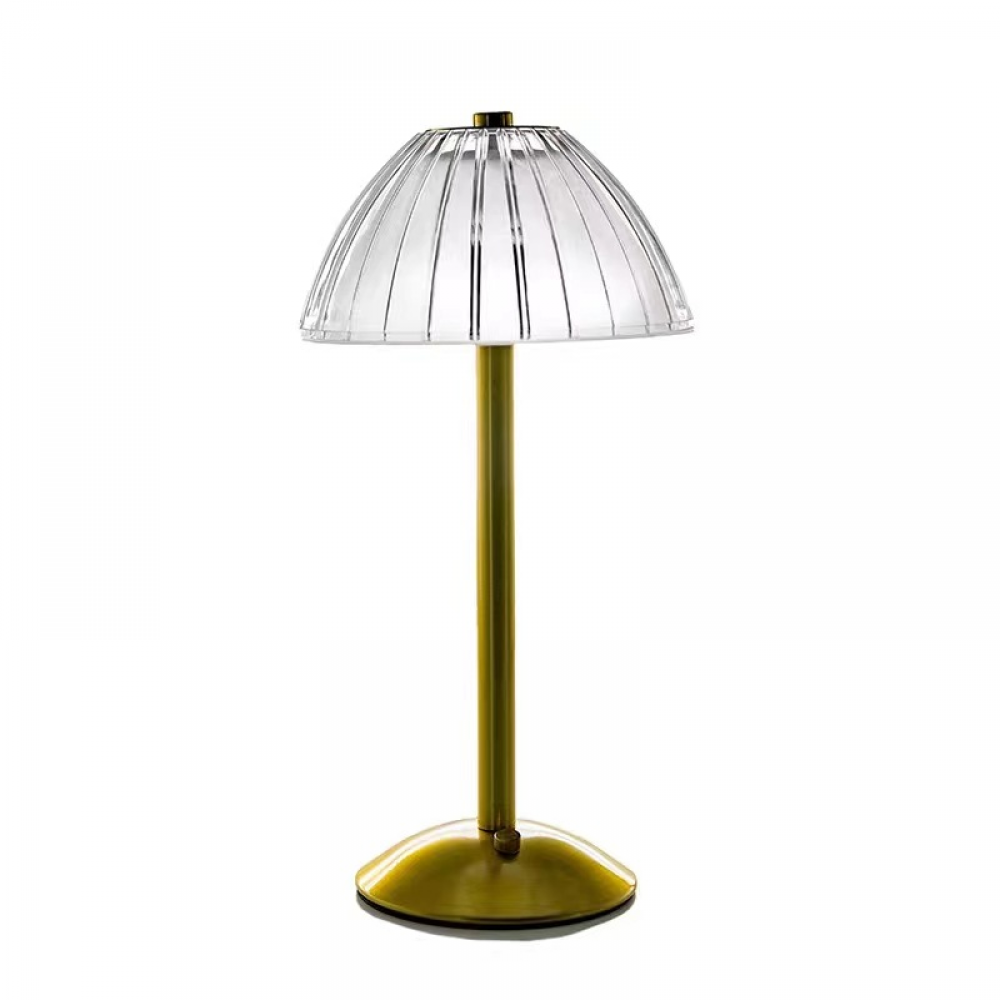 Ściemnialna bezprzewodowa lampka biurkowa LED z baterią, 3 kolory światła, lampka nocna do salonu i sypialni