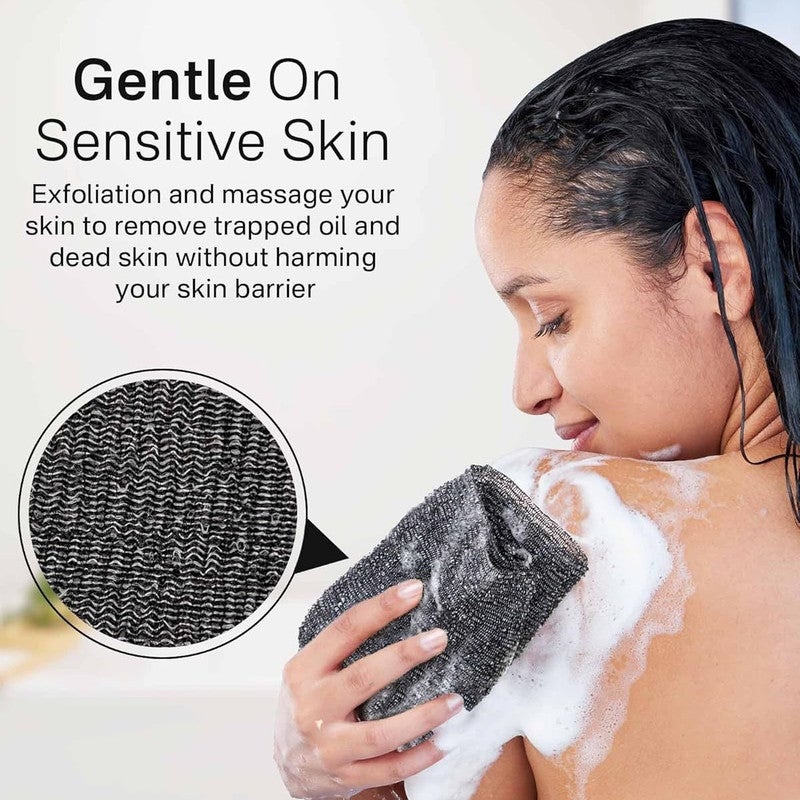 Serviette exfoliante, brosse douce pour le dos, convient aux peaux sensibles et rugueuses, (30 pièces) - 5