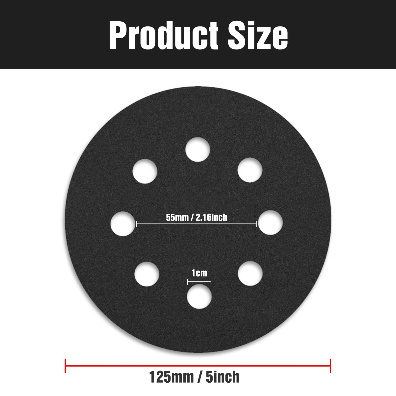 Sourcing Map Lot De 25 Disques Abrasifs Zircone 50 Mm Grain 40 Type R - Disques Ponçage Rapide Pour Meuleuse