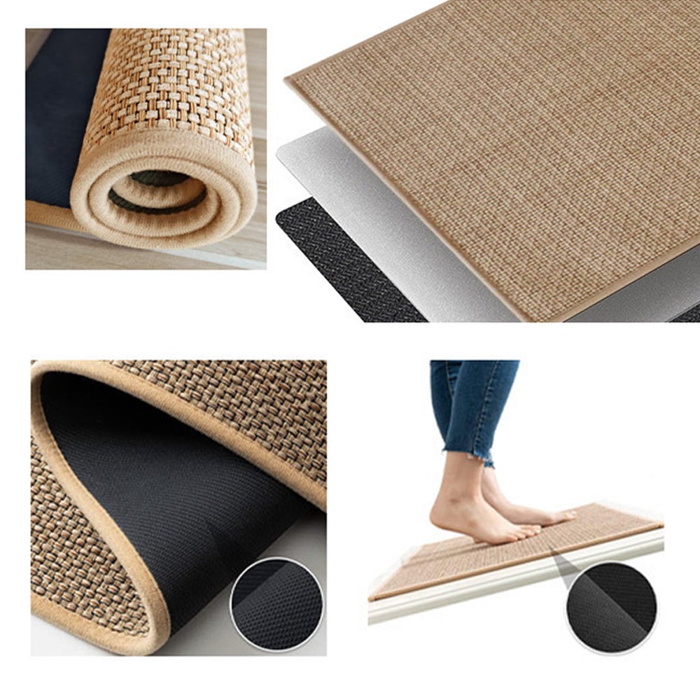 Marrom, tapete de cozinha 40x120 cm, tapete de cozinha em frente à pia, antiderrapante, lavável, tapete de corredor de cozinha, escritório, lavander - 4