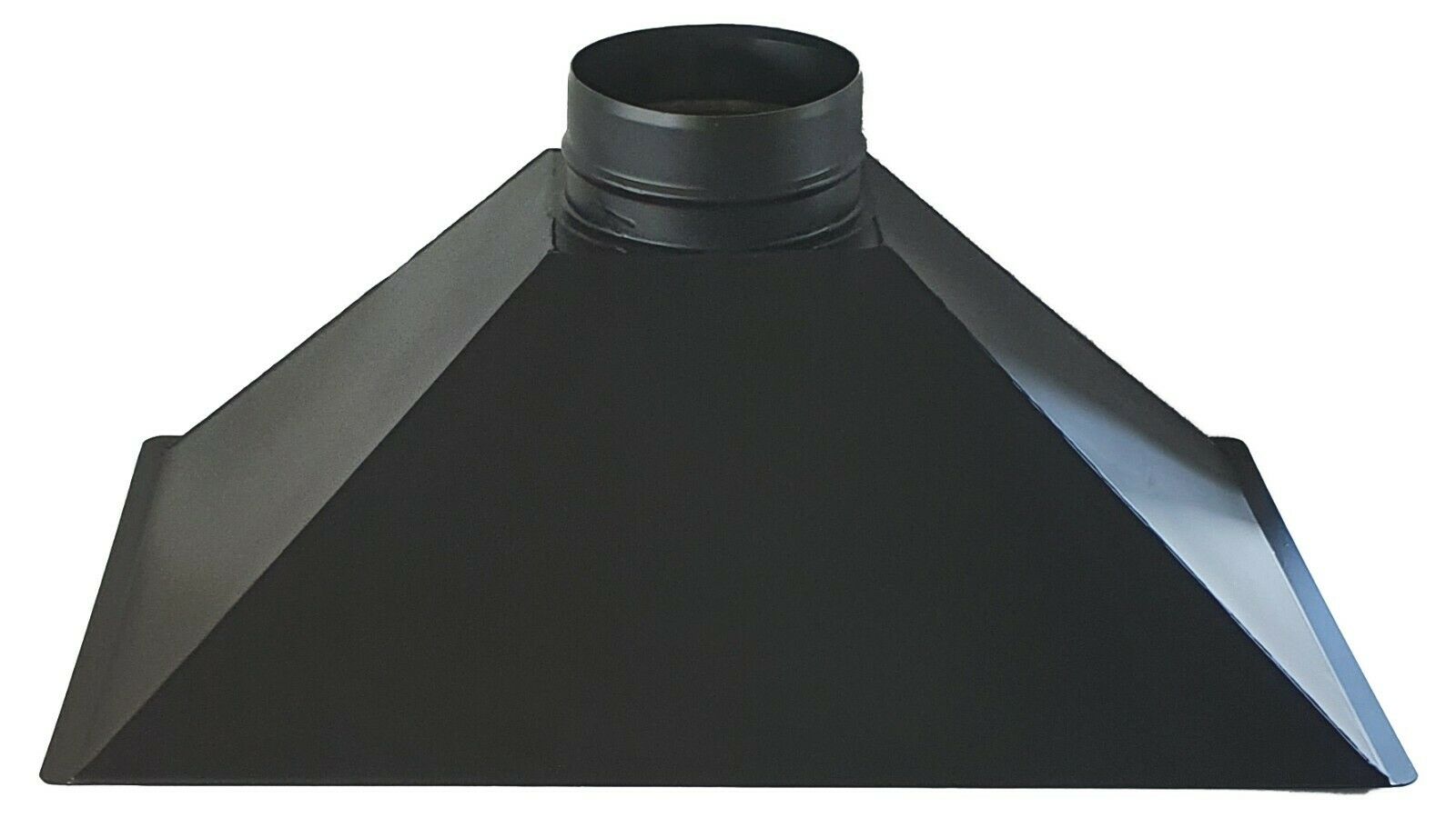 HÔTTE BARBECUE AVALOIR POUR CHEMINEE FOYER EN ACIER NOIR L 125xP 63xH — free download