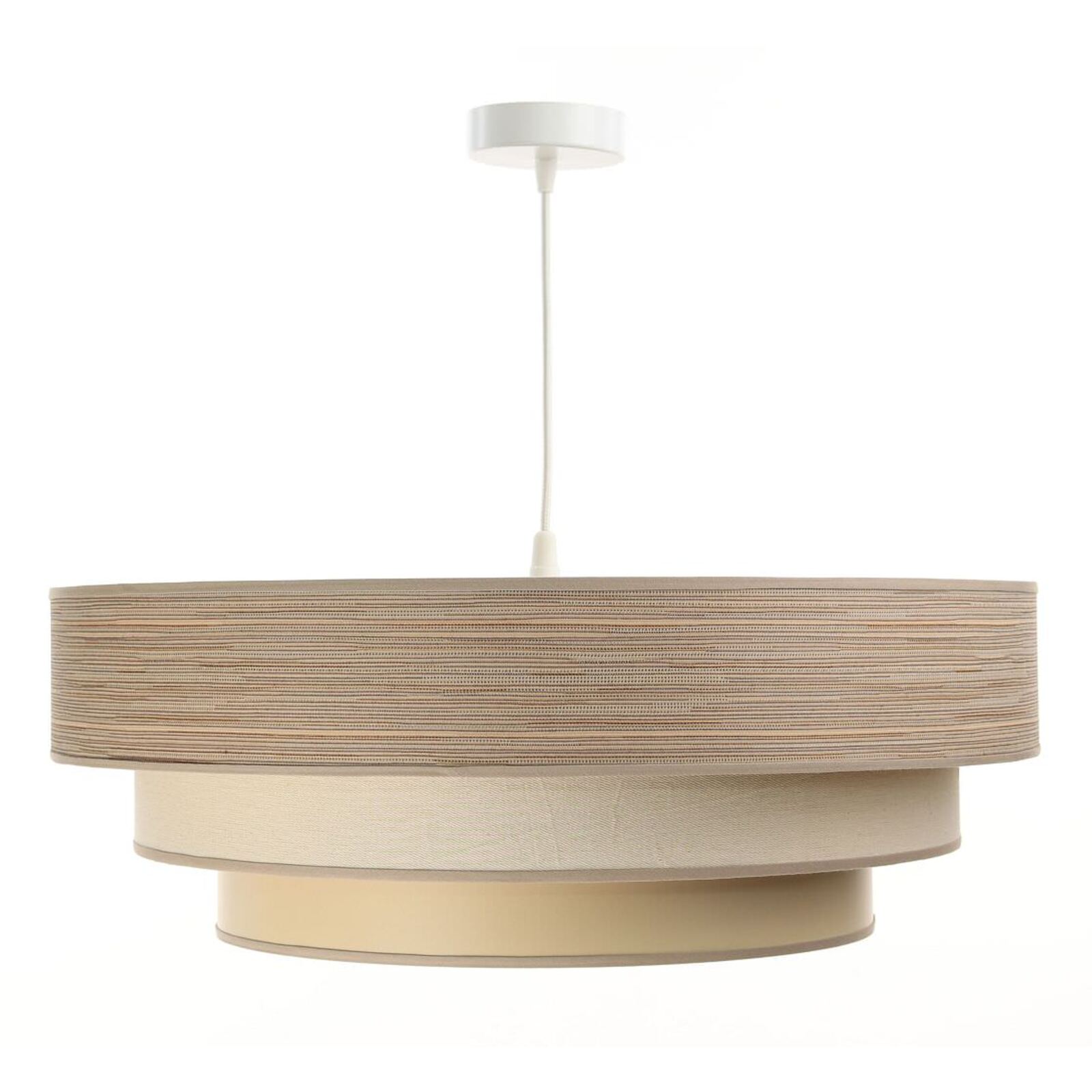Suspension triniti 60 x 60 x 25 cm Beige intérieur beige - 2