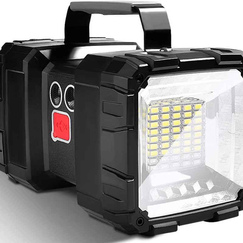 Ultramocna latarka LED z 7 trybami pracy, 10000 mAh – akumulatorowa, ultramocna latarka LED do biwakowania, wędrówek i sytuacji awaryjnych