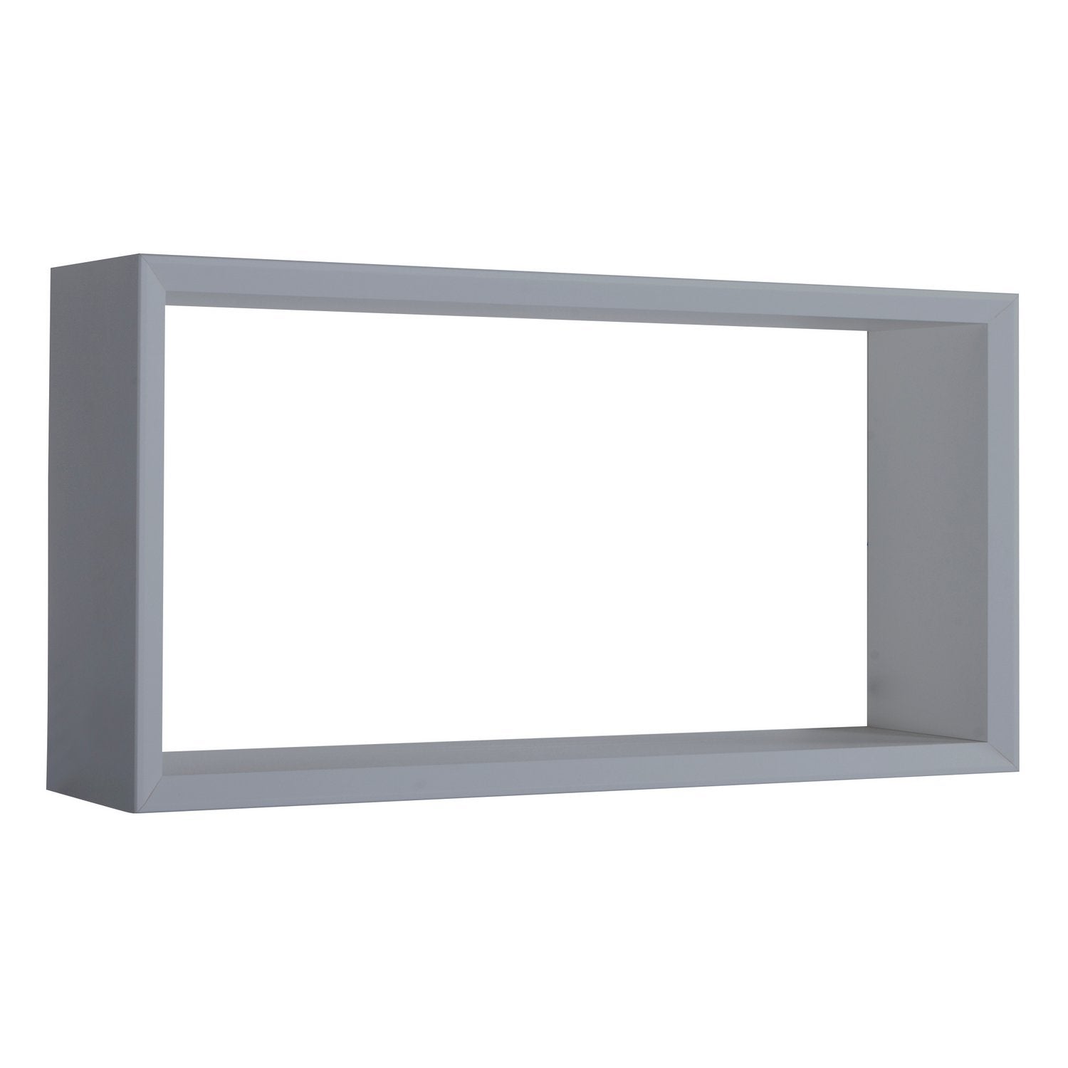 Etagère murale rectangle x3 Multi Chene gris