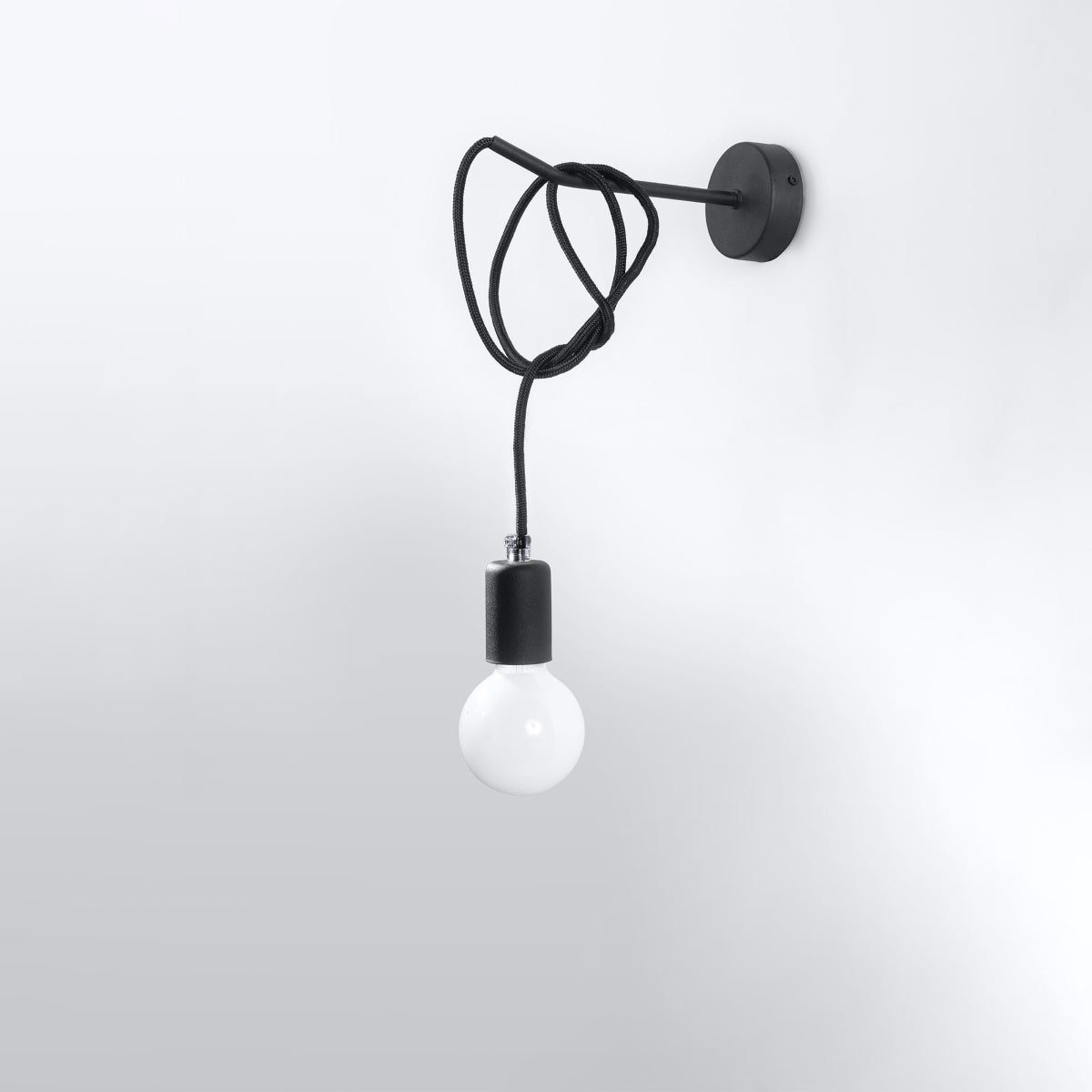 Kinkiet SPEIS czarny LED 4000K - 8x23x100cm Sollux