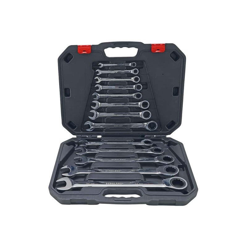 Lot De 8 Clés Mixtes à Cliquet Kobalt Power Cross - Métrique Et SAE, Qualité Taiwan