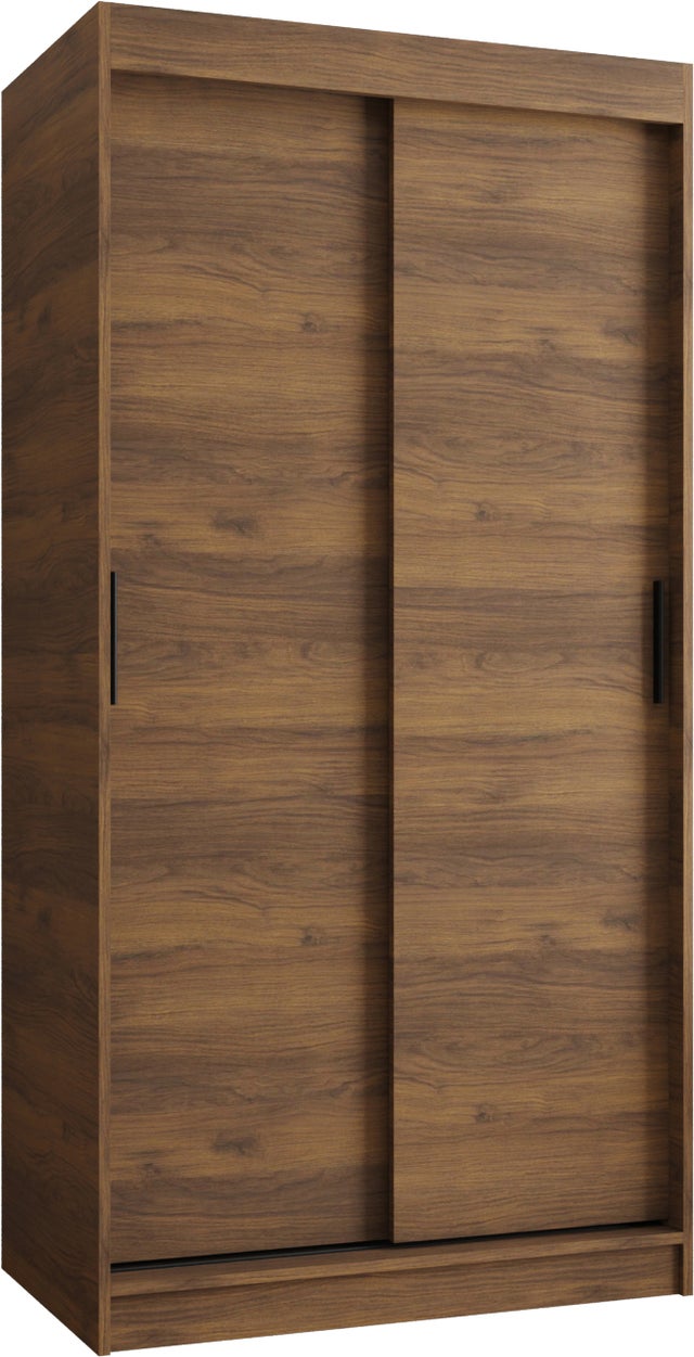 Szafa przesuwna garderoba RUBINO T 100 x 62 x 200 cm Orzech Warmia