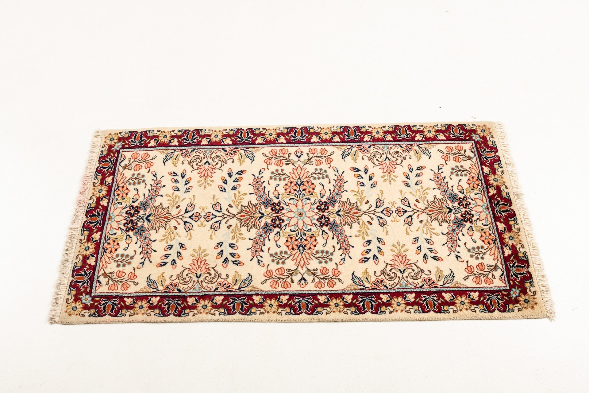 Oryginalny ręcznie robiony orientalny dywan, wymiary: 148x70 cm z certyfikatem autentyczności