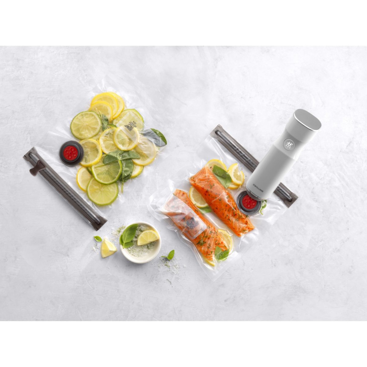 Ensemble de petits sacs sous-vide S, 10 pièces, 1,25 L FRESH & SAVE par ZWILLING | Linen Chest