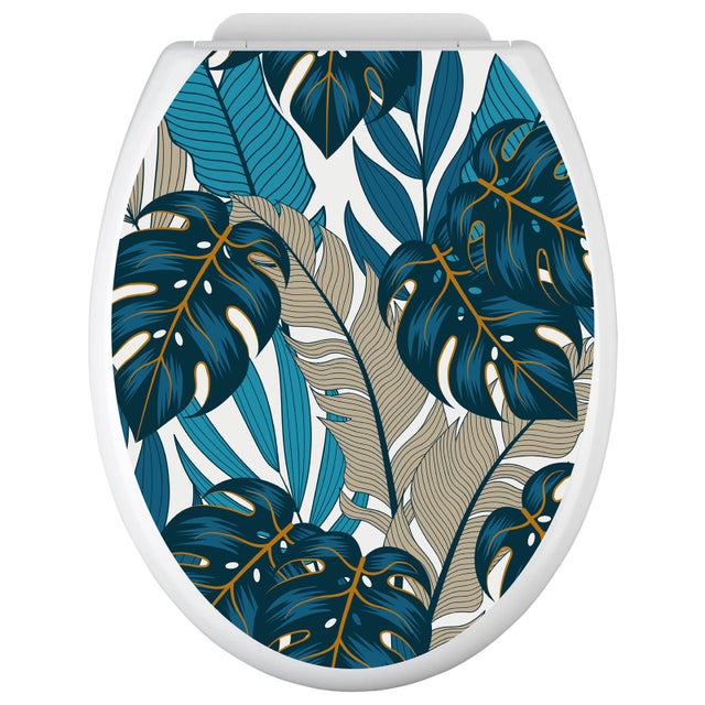 Autocollant Pour Abattant WC Bouddha Rigolo 35x42cm – Déco Toilettes Zen Et Design