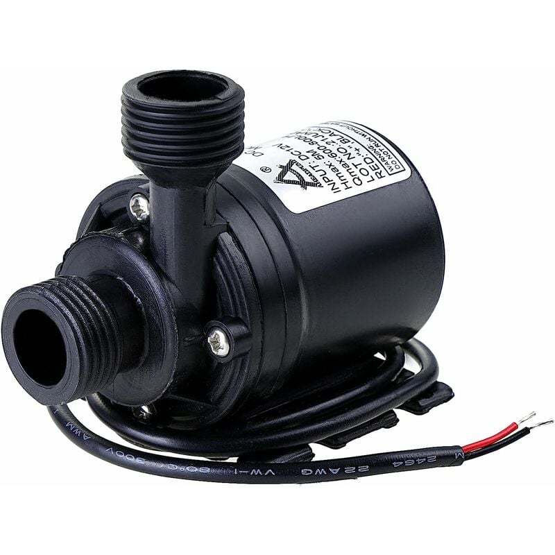 Pompa obiegowa i pompa DC 12V 800L/H 5M System Cyrkulacji Wody Pompa Amfibijna System Cyrkulacji Solarnej Wysoka Wydajność Niski Poziom Hałasu 4 Poin