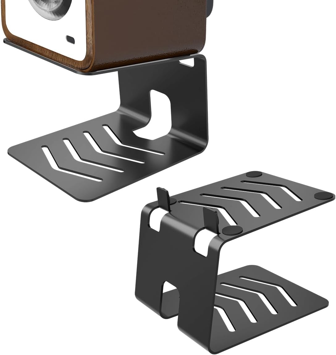 Support D'enceinte Fait Main En Acajou : Organiseur De Bureau Pour Moniteur De Studio - Canada