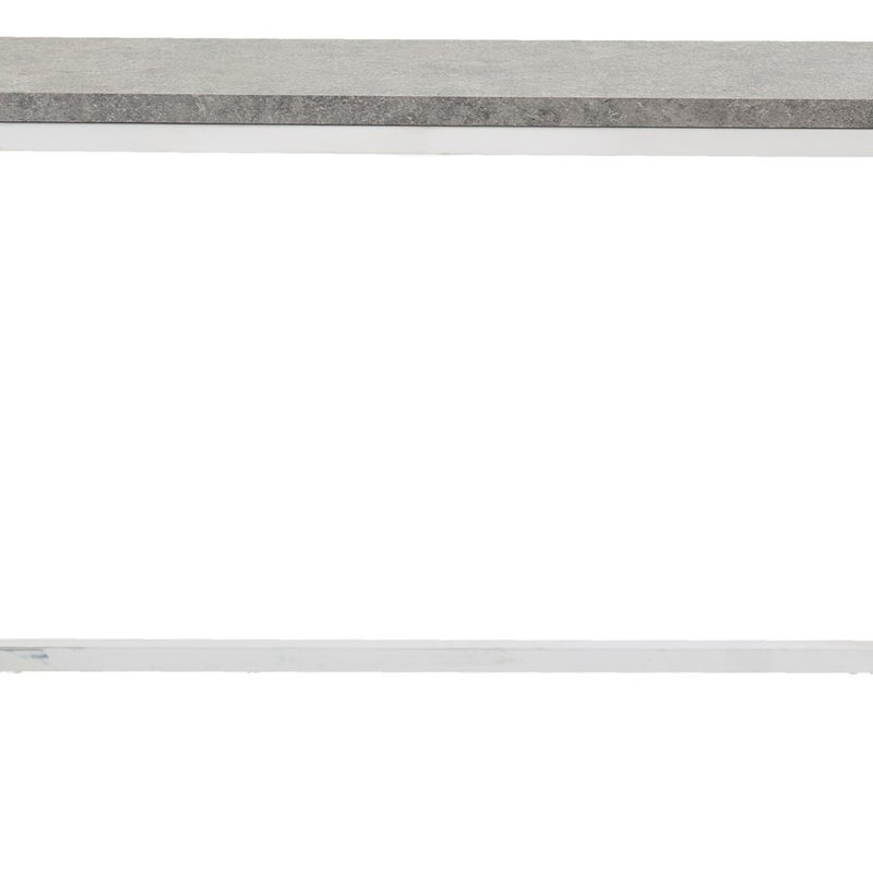Rise konsola 30x110 cm kolor betonu dekor, biały.