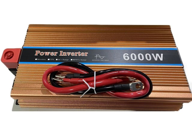 INVERTER 6000 Watt ONDA SINUSOIDALE DC 12V IN AC220V PER CAMPER BARCA BAITA KIT FOTOVOLTAICO