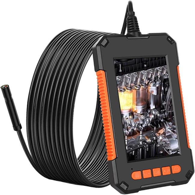 Kamera endoskopowa Snake 1080P HD, ekran LCD 4,3", grubość 8 mm, wodoodporność IP67, kabel 2 m