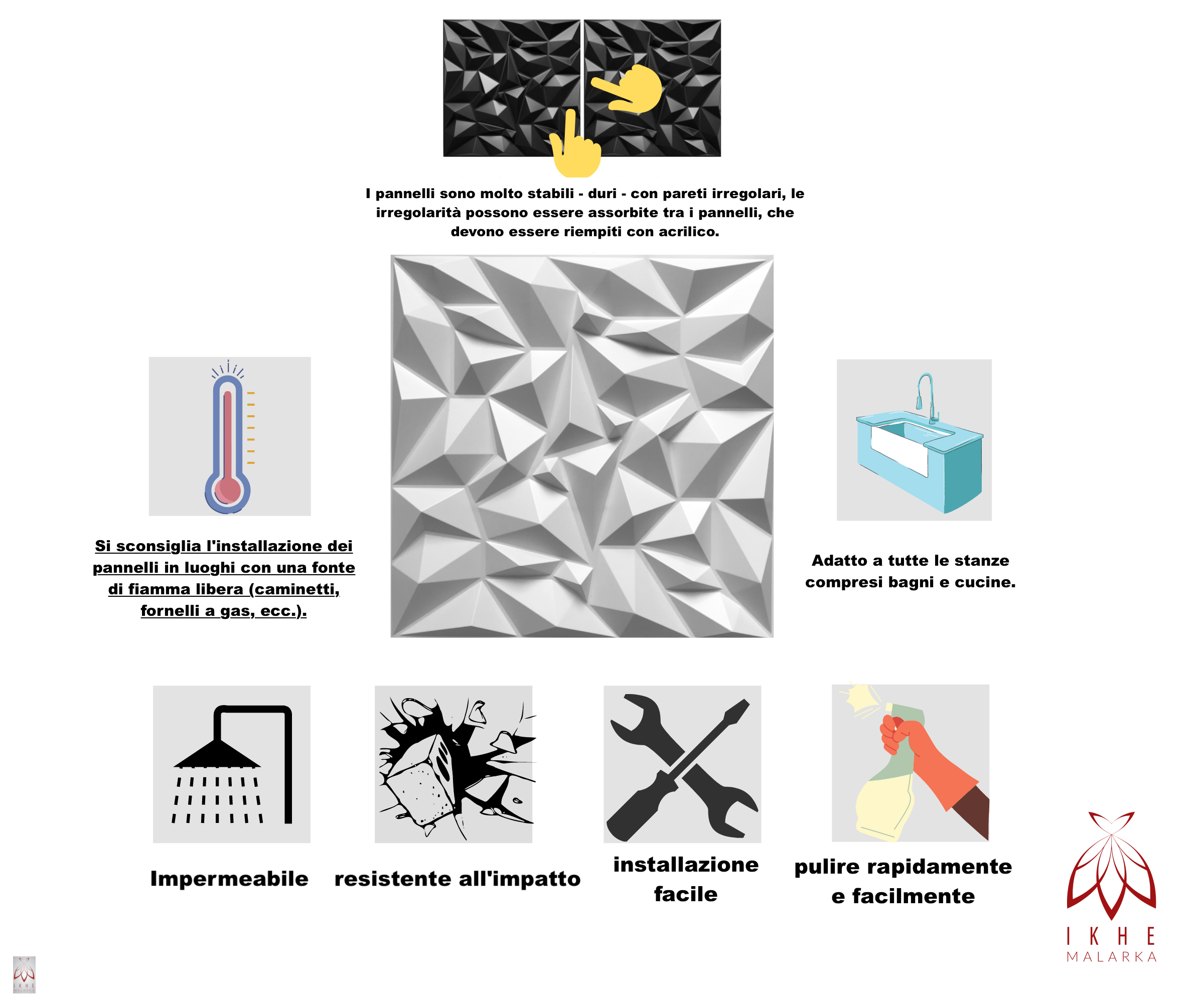 12PCS/3M² Paneles 3D de plástico PVC de pared aspecto madera Techo de pared Aspecto 3D SLATS D167 Wood - 7