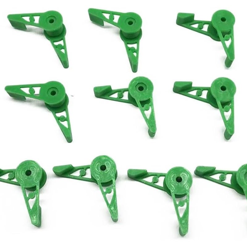 Zestaw 40 regulowanych klipsów zginanych w zakresie 360°, zapewniających wzrost roślin bez stresu