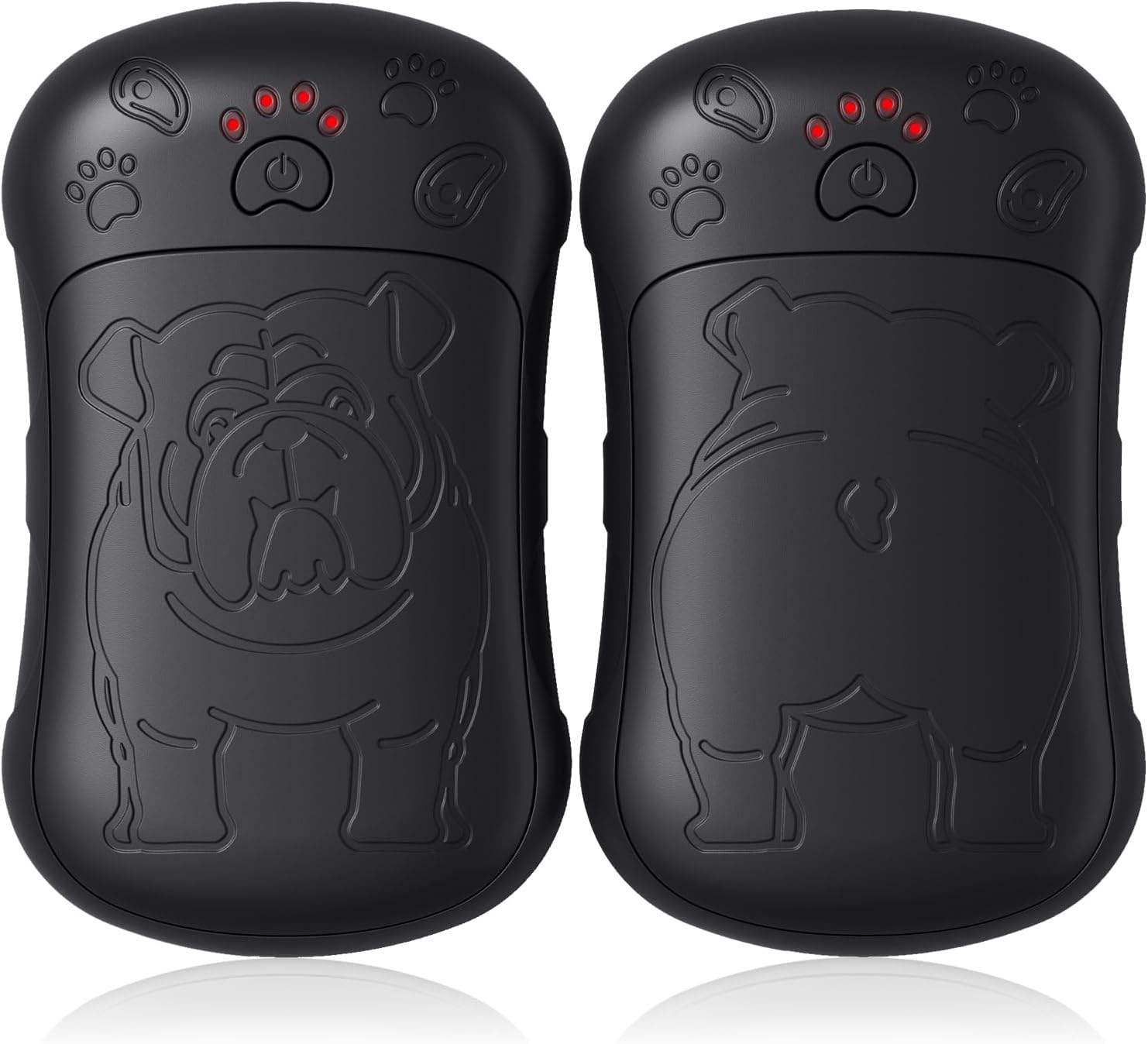 Ogrzewacze do rąk ładowalne, zestaw 2 sztuk, silne pole magnetyczne, port USB, odpowiednie na kemping, do gry w golfa, na polowanie i w podróż, kolor