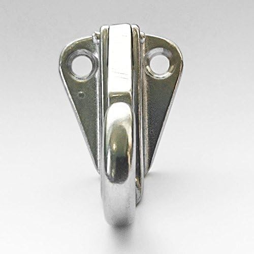 5x mousquetons sur platine inox - Mousquetines - ∅ jusqu'à 10 mm - 5