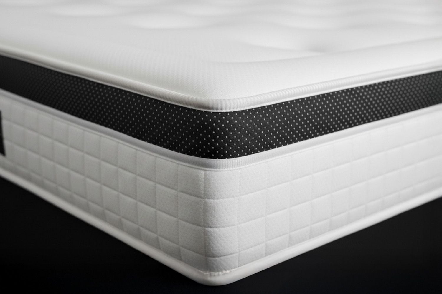 Ensemble matelas 160 x 200 cm Privilège - Mémoire de forme - Ep : 26 cm - Equilibré - sommier Blanc - 4