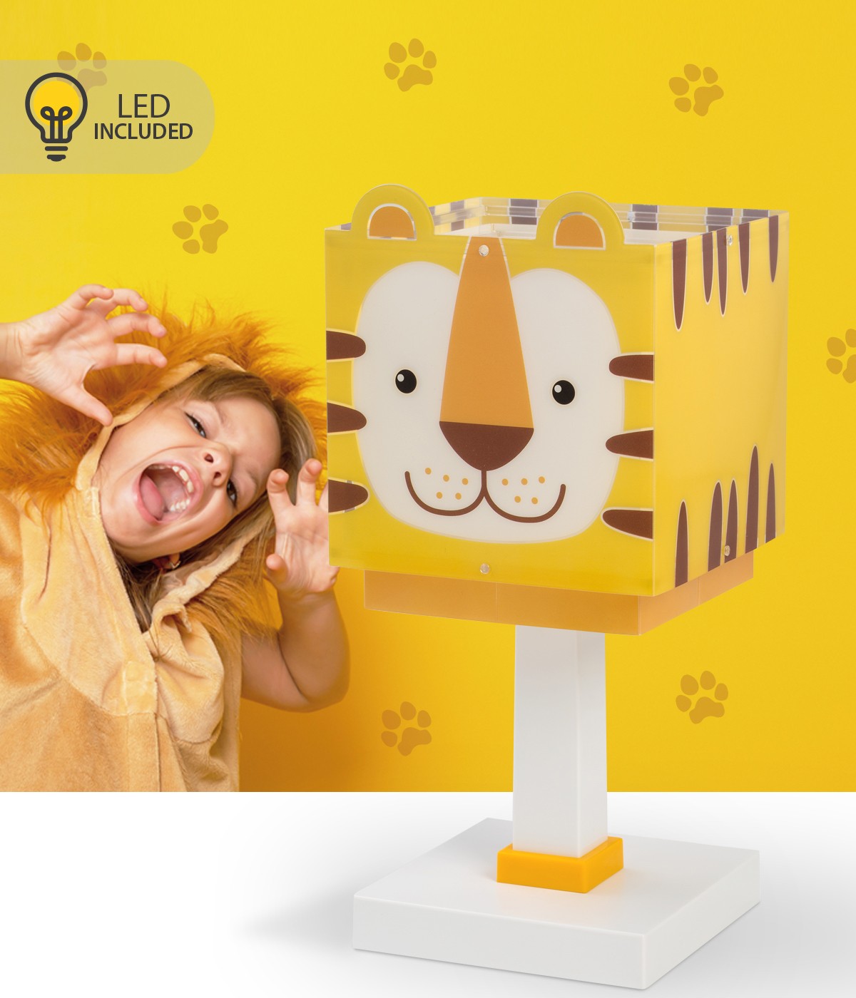 Lampka nocna LED Little Tiger - Mały Tygrys dla dzieci
