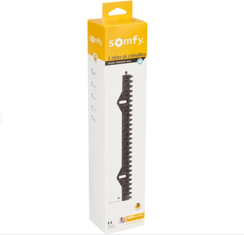 1m de crémaillère nylon (3 éléments de 33cm) SOMFY - 4