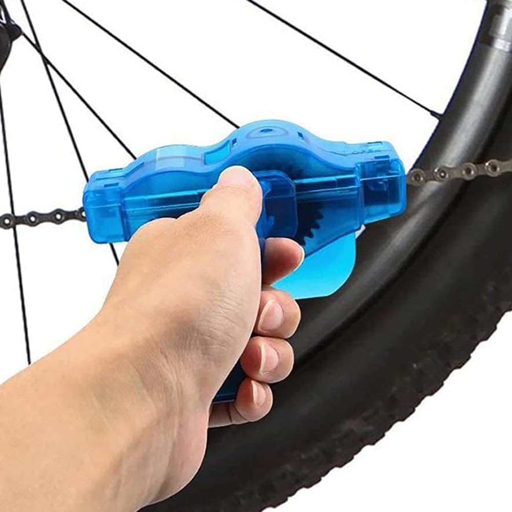 Kit nettoyeur de chaîne de vélo 4pcs nettoyage rapide nettoyeur de chaîne brosse à engrenages entretien kit d'outils de nettoyage Mountain bike - 5
