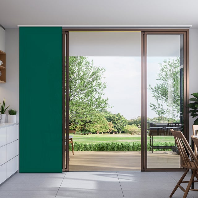 65x225 cm Wellmira Painéis Japoneses Verdes Screen: Para Portas de Pátio, Janelas Panorâmicas, Quartos e Salas de Estar