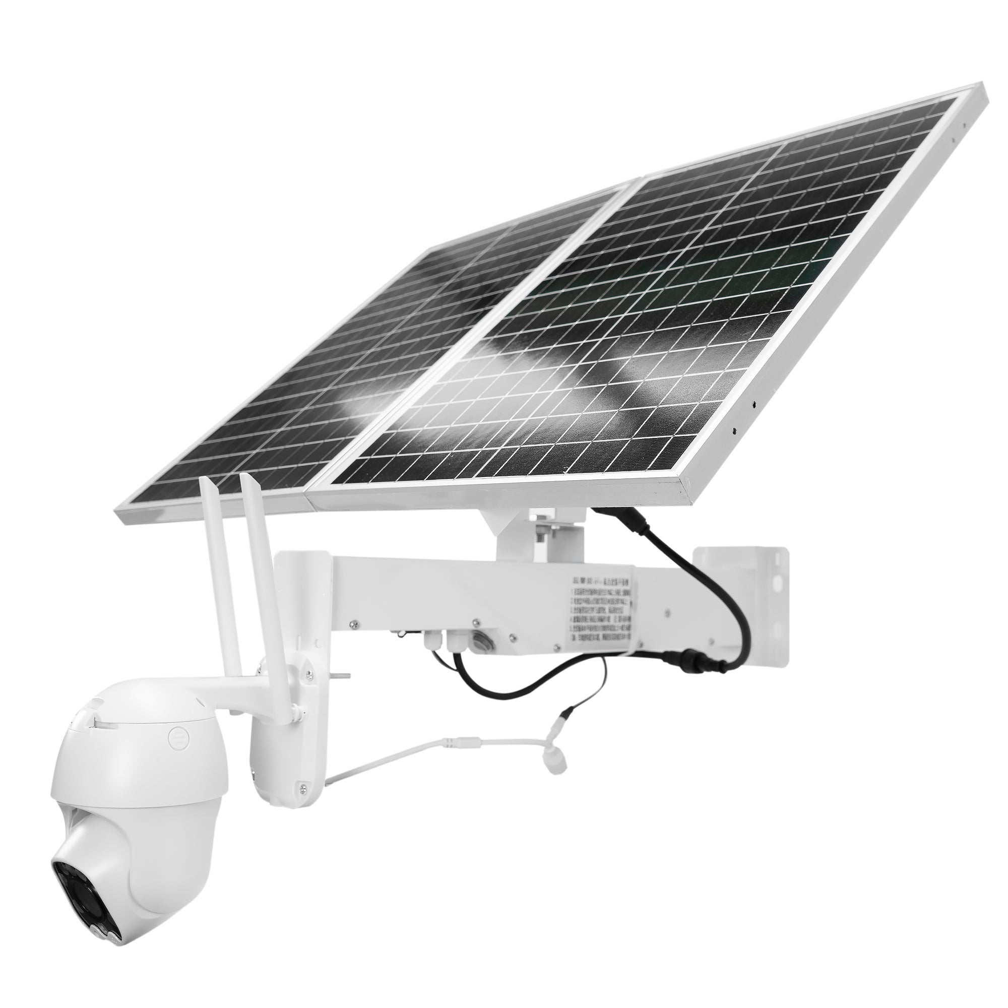 PNI IP60 cámara de videovigilancia PTZ en vivo con panel solar, 2MP ...