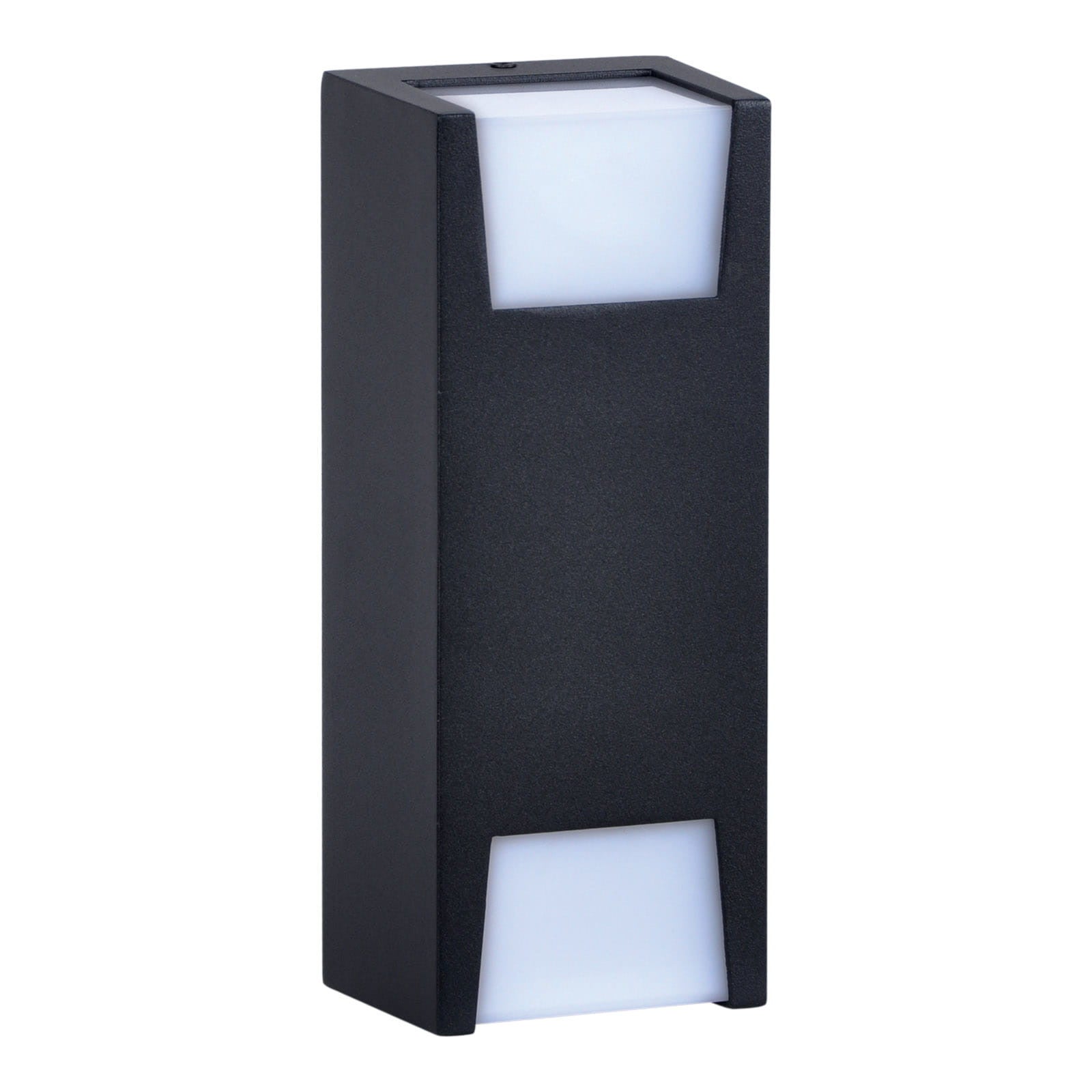 Kinkiet zewnętrzny SLOT czarno-biały 2xGU10x60W wym: 23,5x9x7,5 cm IP44 Kaja