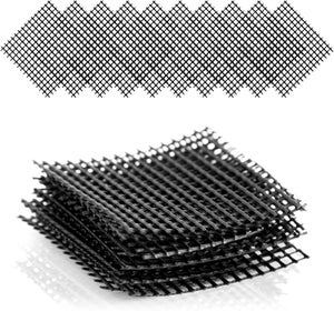 EASYKEENECOM Lot De 4 Élévateurs Pots De Fleurs Maille 20cm - Tapis Drainage Plastique