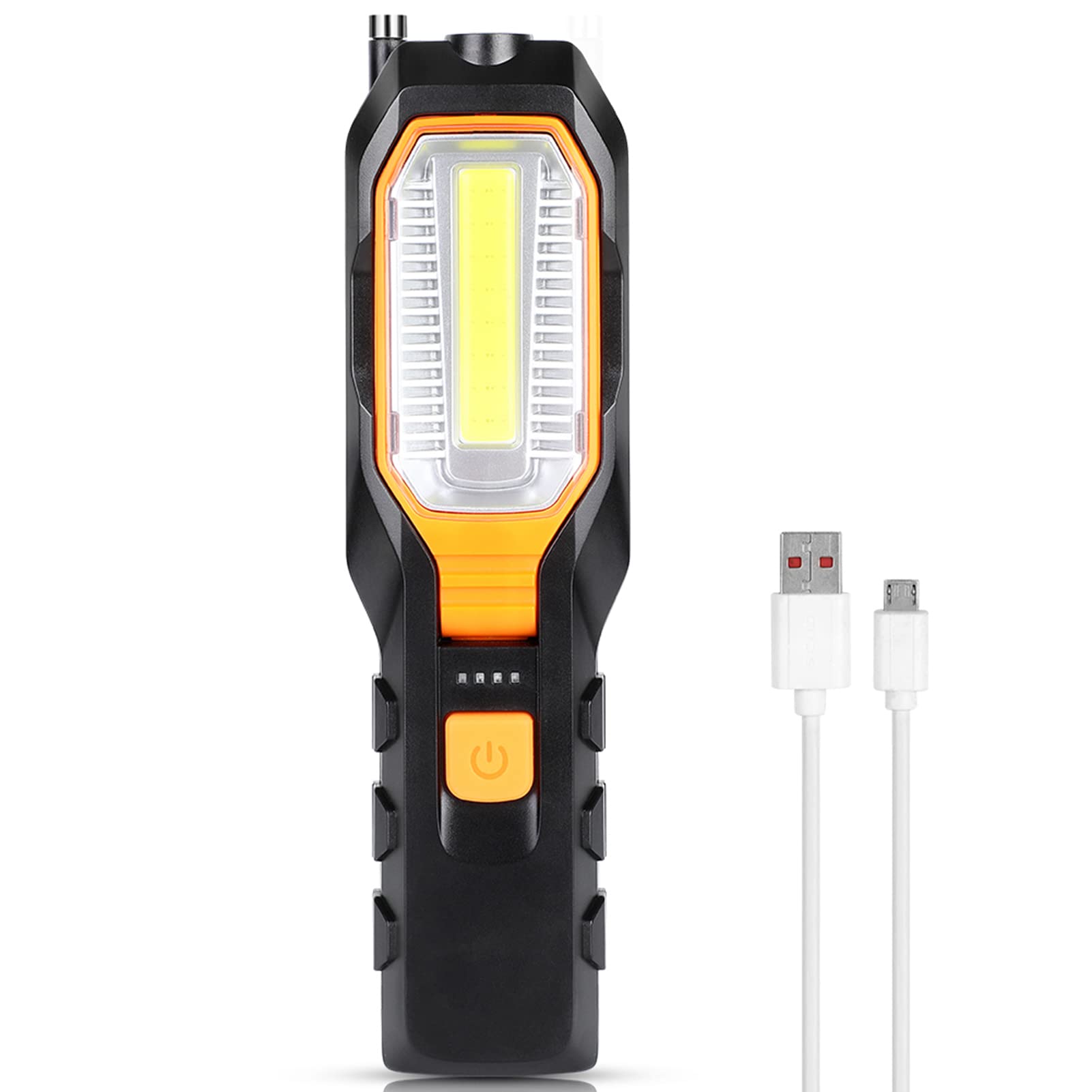 Lampe De Travail LED Magnétique WOLFTEETH - 36+5 LED - Rouge - Portable