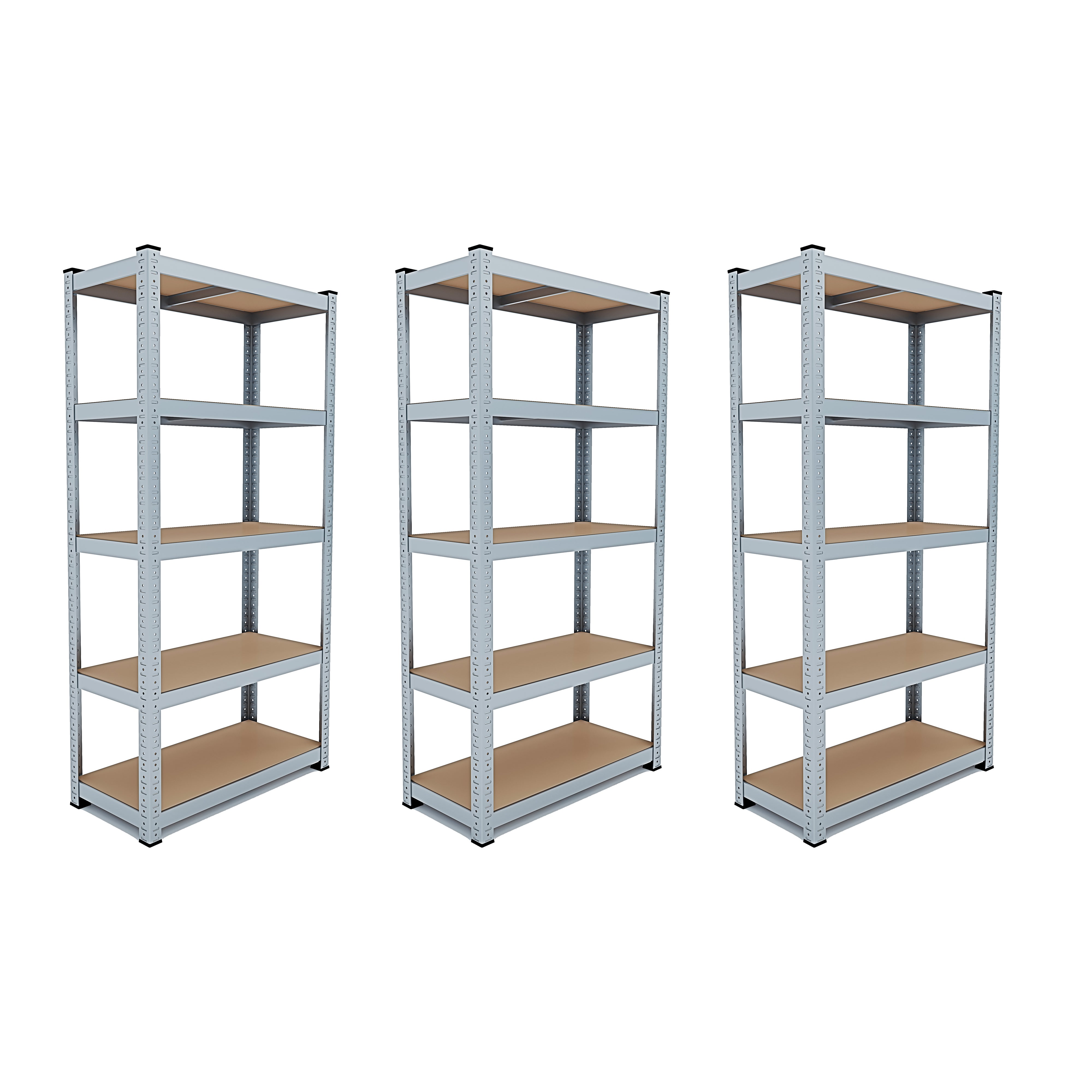 SCAFFALE IN PLASTICA Cm 60 X 30 X H 133 - 4 Ripiani - Foto 12