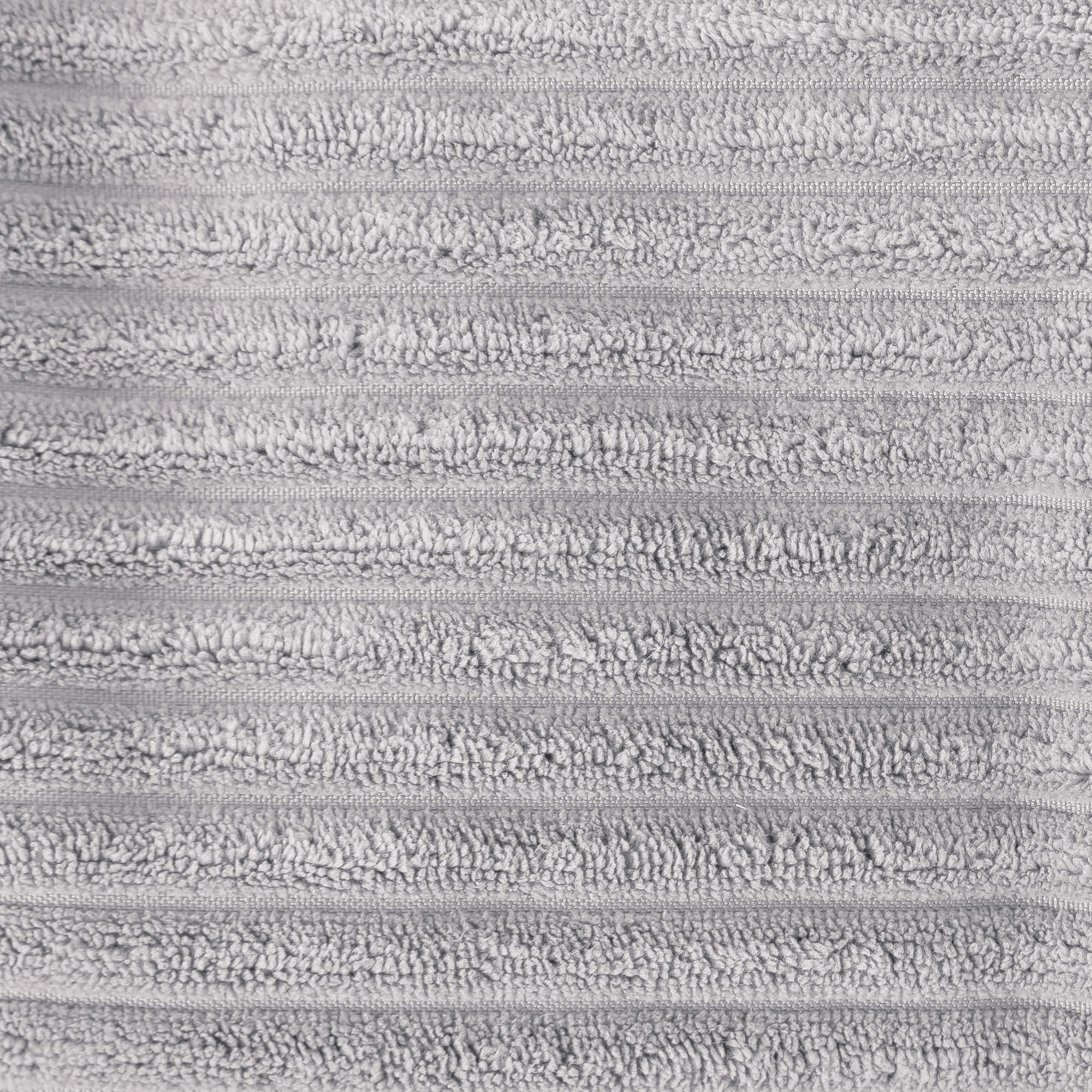 Pouf fauteuil Icon velours côtelé gris clair, salon, chambre, 85x85cm, Made in Allemagne, Oeko-Tex® - 6